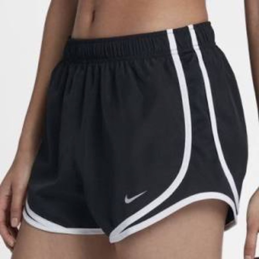 Black Nike tempo shorts